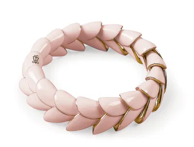 Lladro Jewelry - Heliconia bracelet Pink