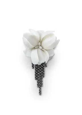 Lladro Jewelry - Orchid brooch
