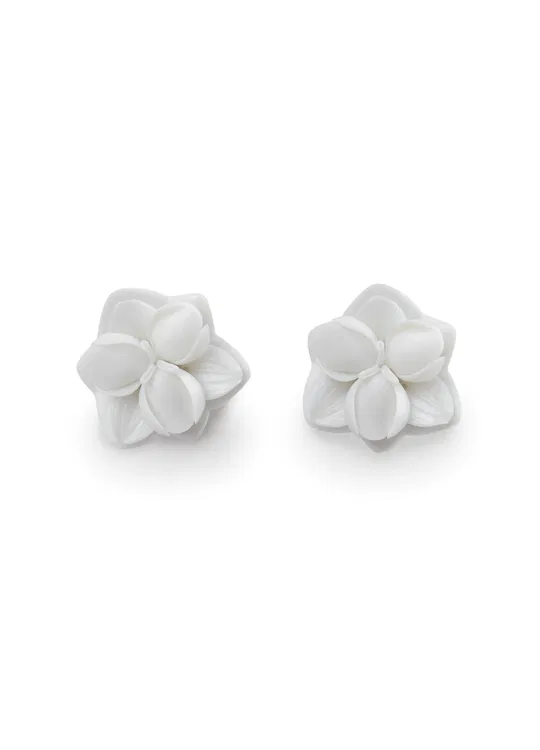 Lladro Jewelry - Orchid Stud Earrings