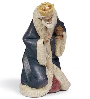 KING MELCHIOR by Lladro — Porcelain Figurine