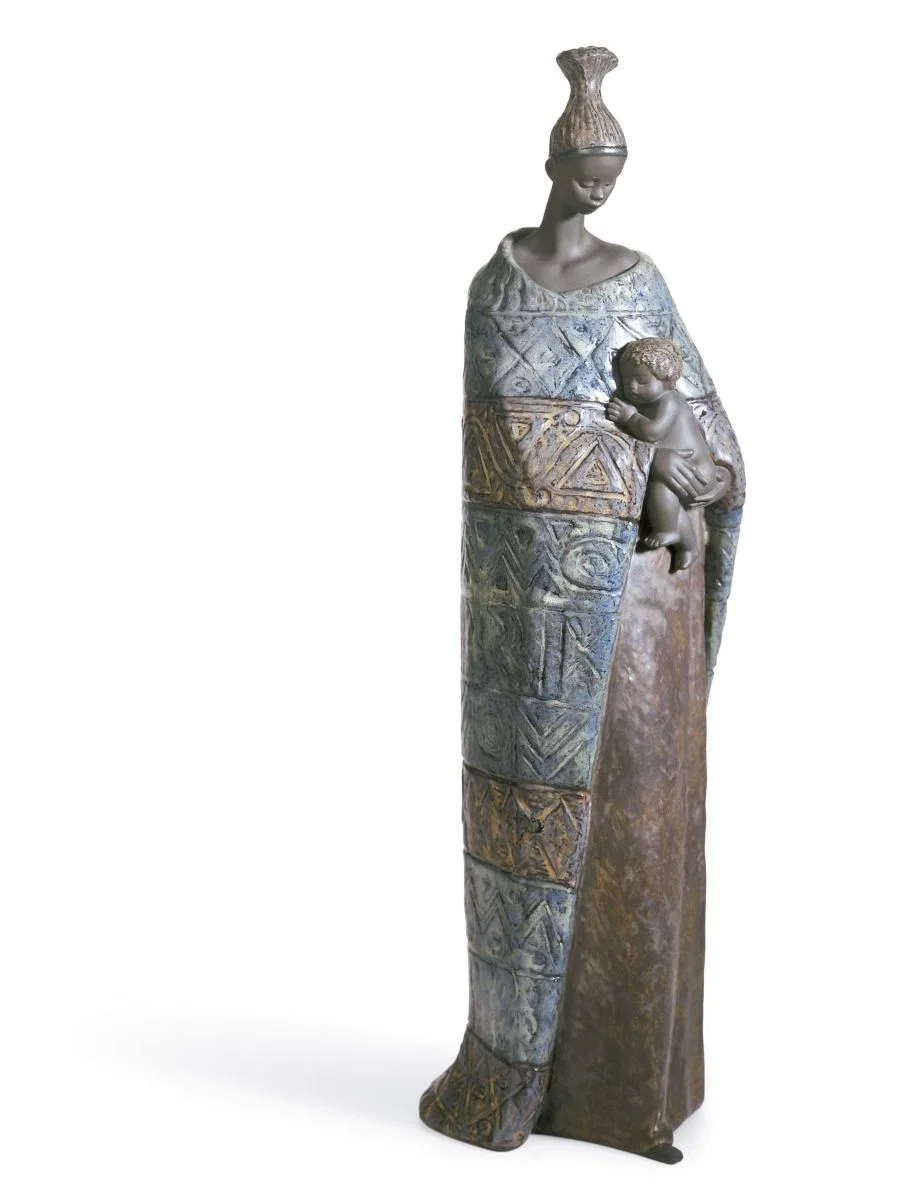 CRADLE OF LIFE by Lladro Pulse Of Africa — Porcelain Figurine