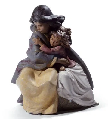 SISTERLY LOVE by Lladro — Porcelain Figurine