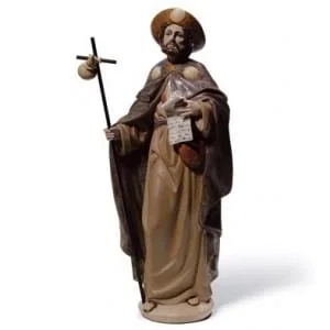 Saint James The Pilgrim (Special Edition) Gres Finish by Lladro