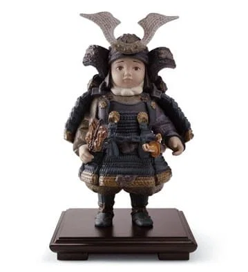 WARRIOR BOY by Lladro — Porcelain Figurine