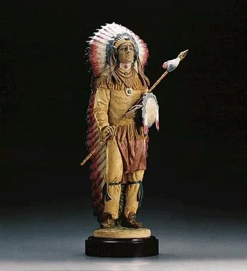 PROUD WARRIOR by Lladro — Porcelain Figurine