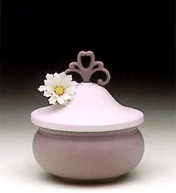 Violet Kublay Sweet Box by Lladro — Porcelain Figurine