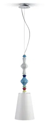 Lladro Lighting - Belle de Nuit Ceiling Lamp II Multicolor