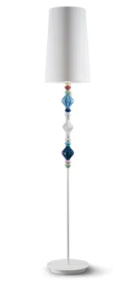 Lladro Lighting - Belle de Nuit Floor Lamp II Multicolor