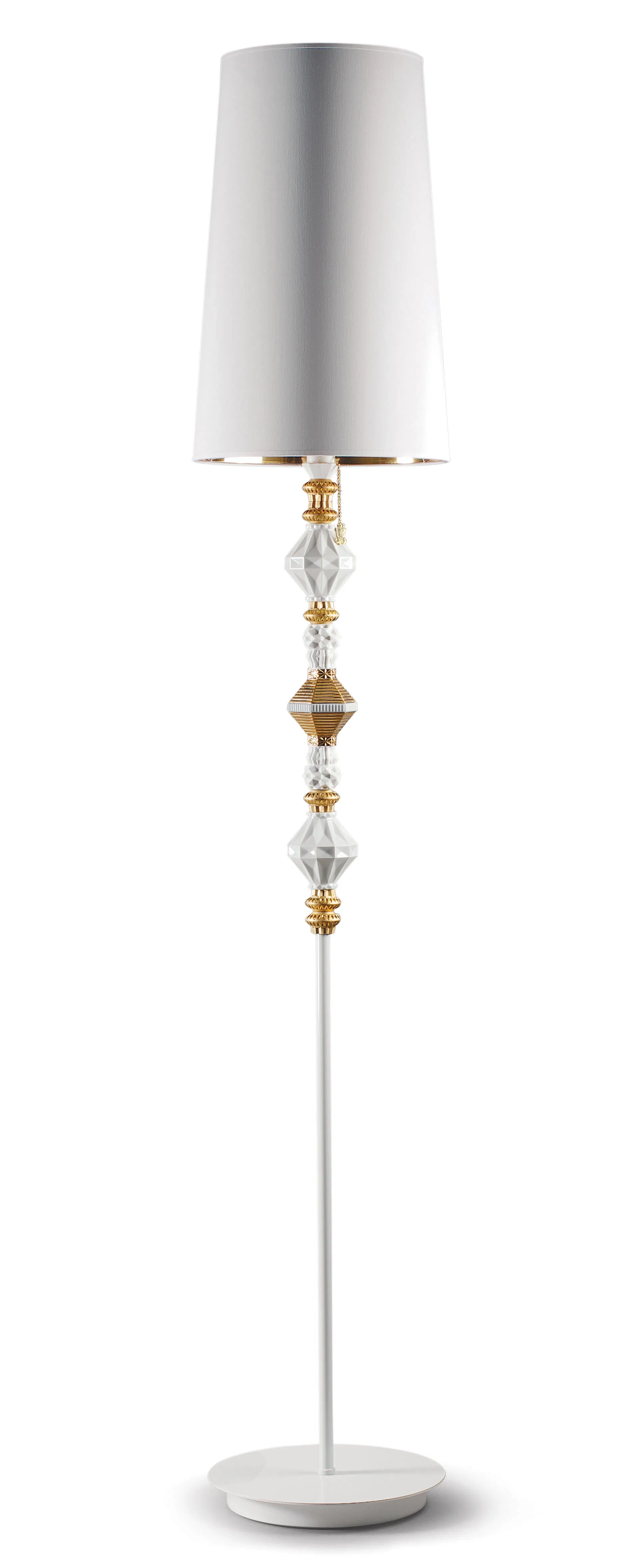 Belle de Nuit Floor Lamp II Golden Luster by Lladro Lighting — Lighting