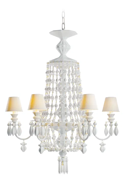 Lladro Lighting - Winter Palace 6 Lights Chandelier