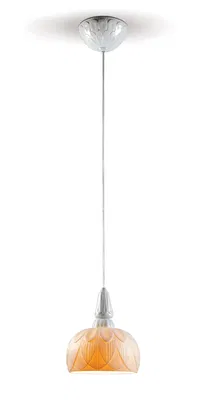 Lladro Lighting - Ivy and Seed Single Ceiling Lamp White