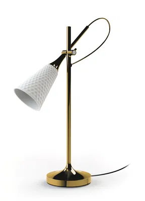 Lladro Lighting - Jamz Reading Lamp Gold
