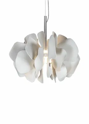 Lladro Lighting - Nightbloom Hanging Lamp 40cm White