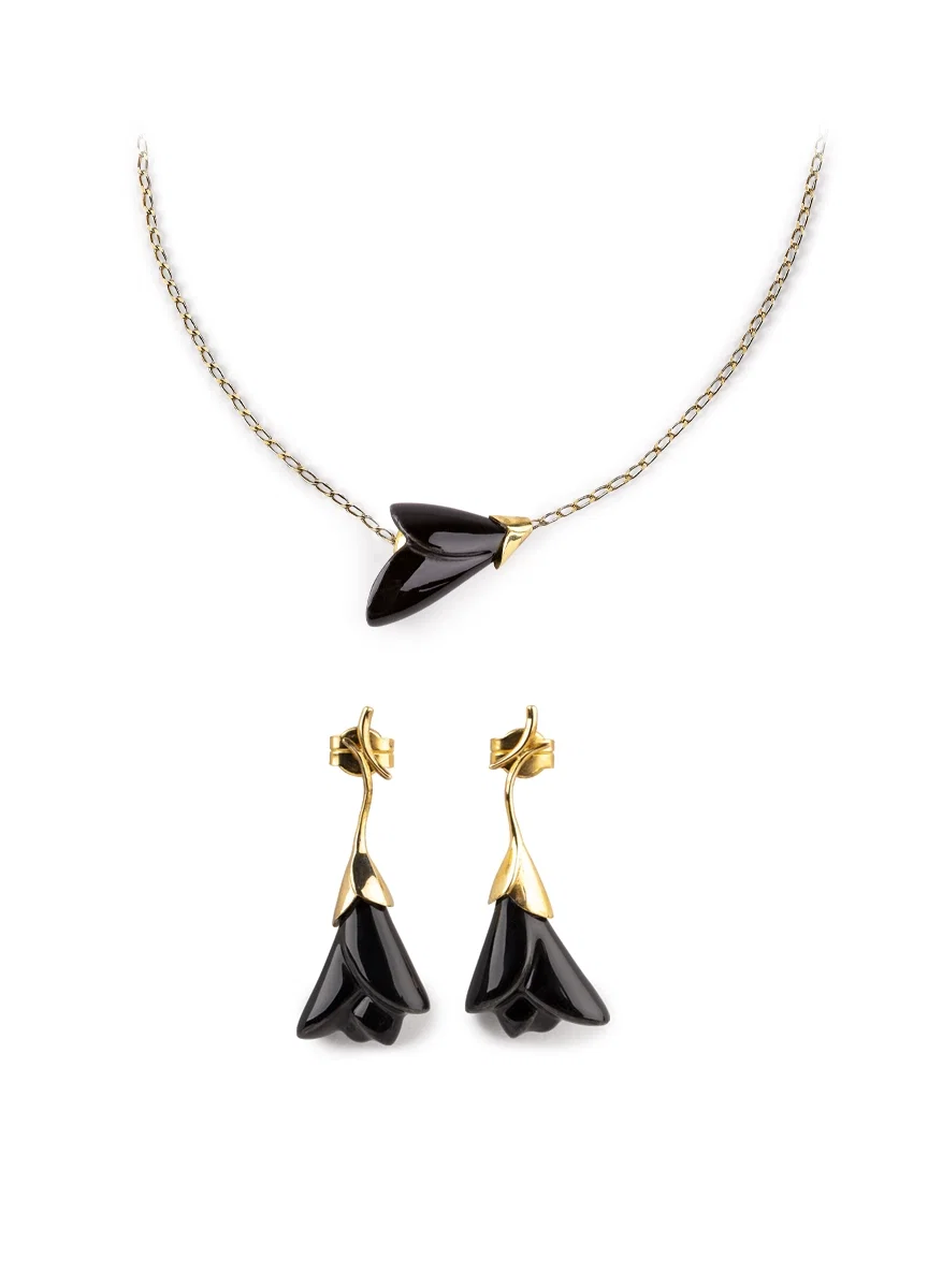 Heliconia Earrings Set by Lladro Jewelry — Jewelry
