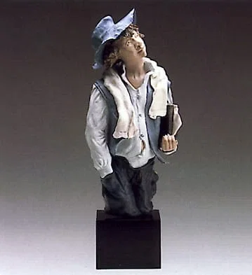 School Boy by Lladro — Goyesca Porcelain Figurine