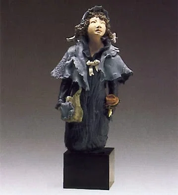 School Girl by Lladro — Goyesca Porcelain Figurine