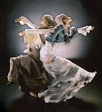 Gypsy Dancers by Lladro — Goyesca Porcelain Figurine