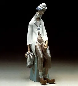 Lladro - Clown with Concertina 1969-93