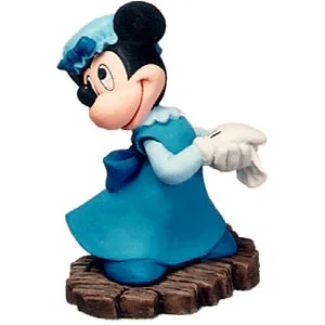 Mickey Christmas Carol  Minnie Mouse Ornament Mrs Cratchit Ornament by WDCC Disney Classics — Porcelain Figurine
