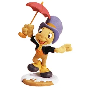 Mickey Christmas Carol Jiminy Cricket The Ghost Of Christmas Past Ornament by WDCC Disney Classics