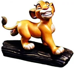 The Lion King Simba Ornament by WDCC Disney Classics — Porcelain Figurine