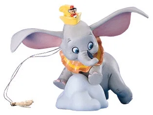 Dumbo When I See An Elephant Fly Ornament by WDCC Disney Classics — Porcelain Figurine