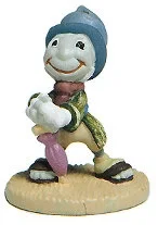 Pinocchio Jiminy Cricket Miniature by WDCC Disney Classics — Porcelain Figurine