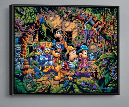 Mickey and Friends Exploring the Jungle by Eric Dowdle