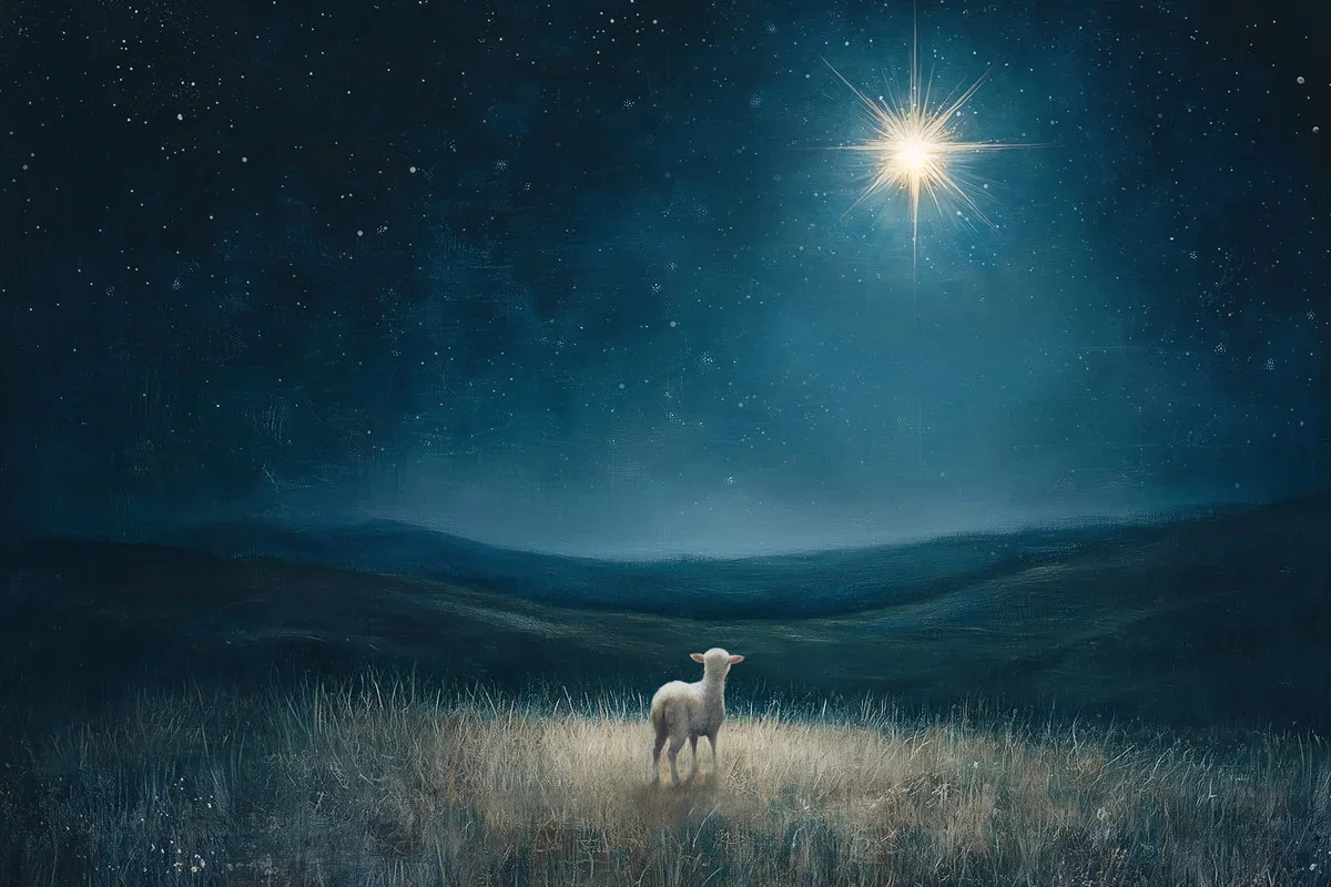 Star of Bethlehem by Kristina Linton — Giclee On Canvas