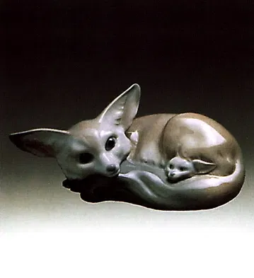 Lladro - Fox And Cub 1969-85