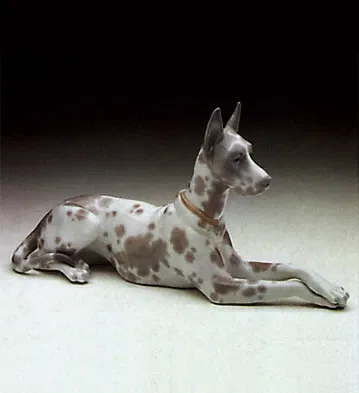 Great Dane 1969-89 by Lladro | Handcrafted Spanish Porcelain Art
