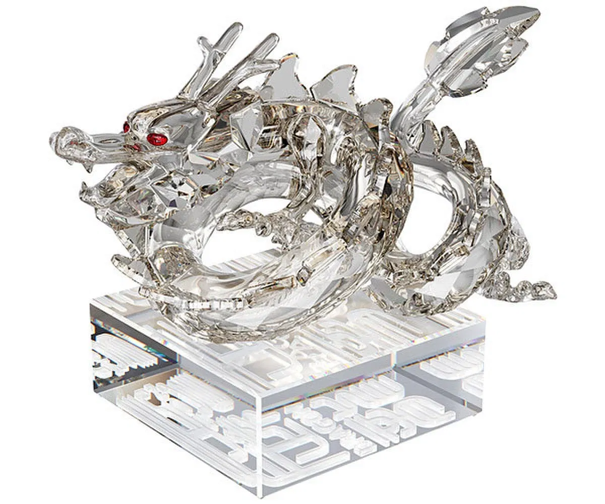 スワロフスキー ドラゴン Swarovski Chinese Zodiac 龍 楽天市場】スワロフスキー ドラゴン 龍 S 1080295 ゴールド 2012