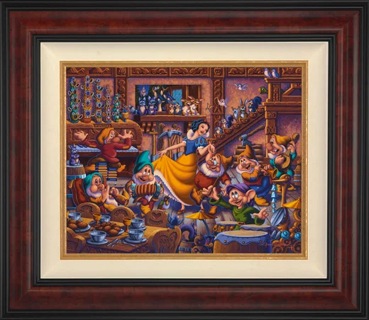 Snow White Dancing with the Dwarfs Wall Art by Eric Dowdle by Eric Dowdle