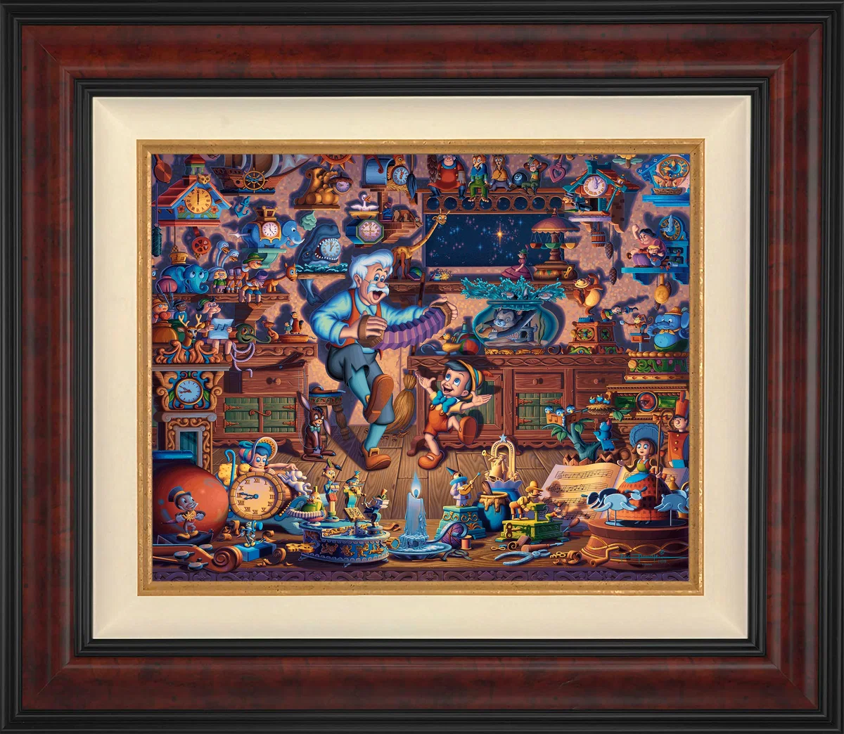 Pinocchio Wall Art by Eric Dowdle by Eric Dowdle — Giclee On Canvas