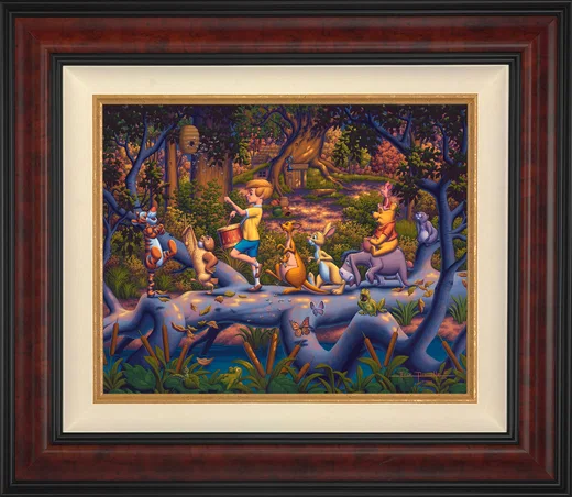 Winnie the Pooh - A Heroes Parade Wall Art by Eric Dowdle by Eric Dowdle