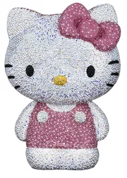 Myriad Hello Kitty 2011 Pink Bow by Swarovski Crystal | Crystal