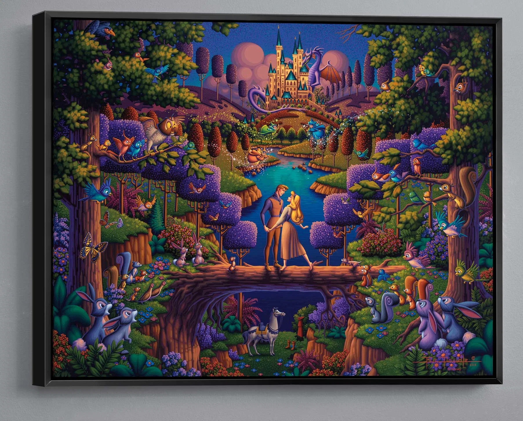 Sleeping Beauty The Power of Love by Eric Dowdle — Gallery Wrapped Giclee On Canvas