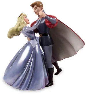 WDCC Disney Classics-Sleeping Beauty Princess Aurora And Prince Phillip A Dance In The Clouds (BLUE)
