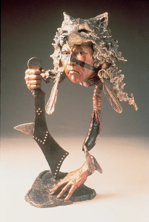 I Have Seen Tomorrow by Mark Hopkins — Bronze Sculpture