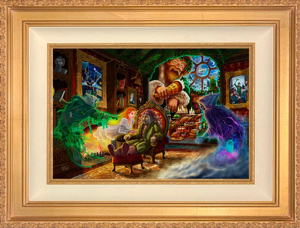 A Christmas Carol Wall Art by Zac Kinkade by Zac Kinkade — Giclee On Canvas