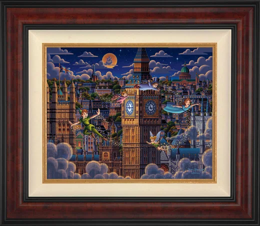 Peter Pan Learning to Fly Wall Art by Eric Dowdle by Eric Dowdle