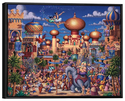 Aladdin Celebration in Agrabah by Eric Dowdle