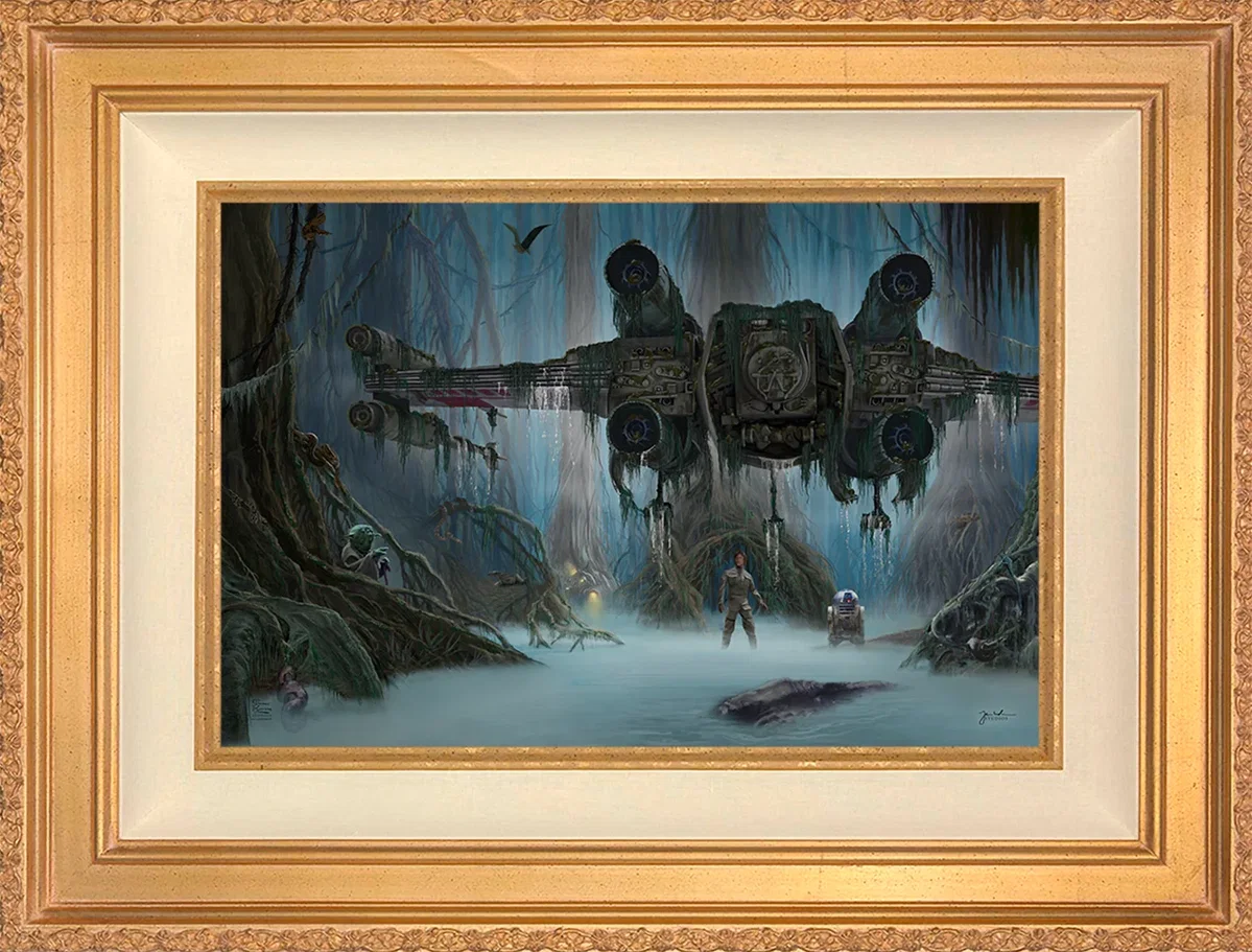 Do. Or do not. There is no try. Wall Art by Thomas Kinkade Studios by Thomas Kinkade Studios — Giclee On Canvas