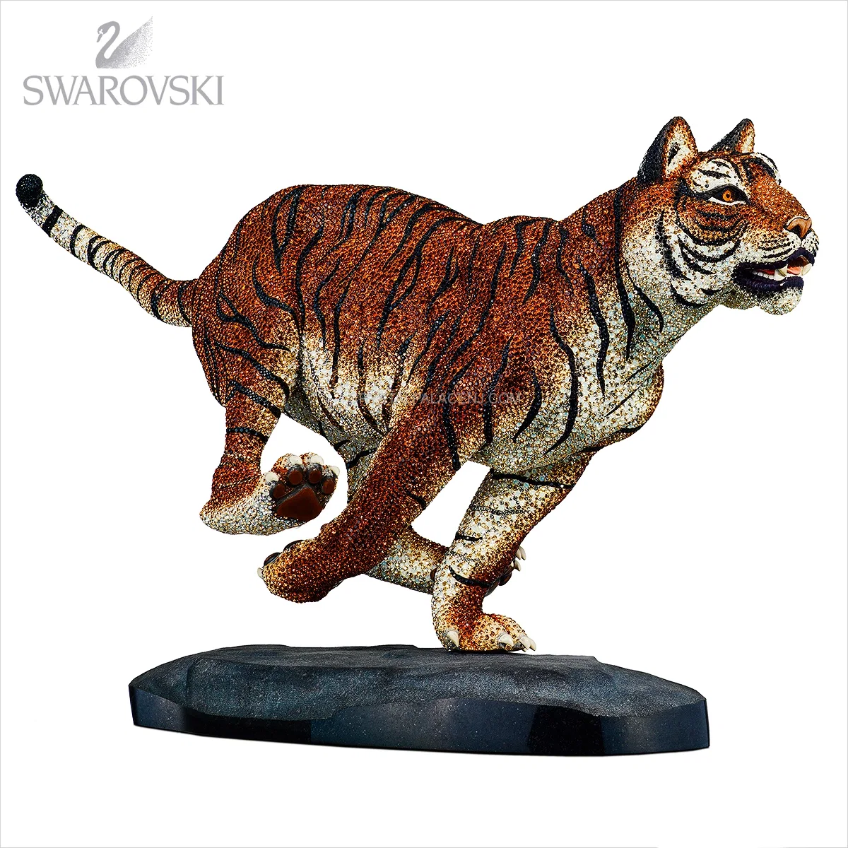Sabu Crystal Myriad Tiger by Swarovski Crystal — Crystal