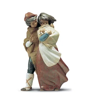 Facing The Wind 1974-01 by Lladro — Porcelain Figurine