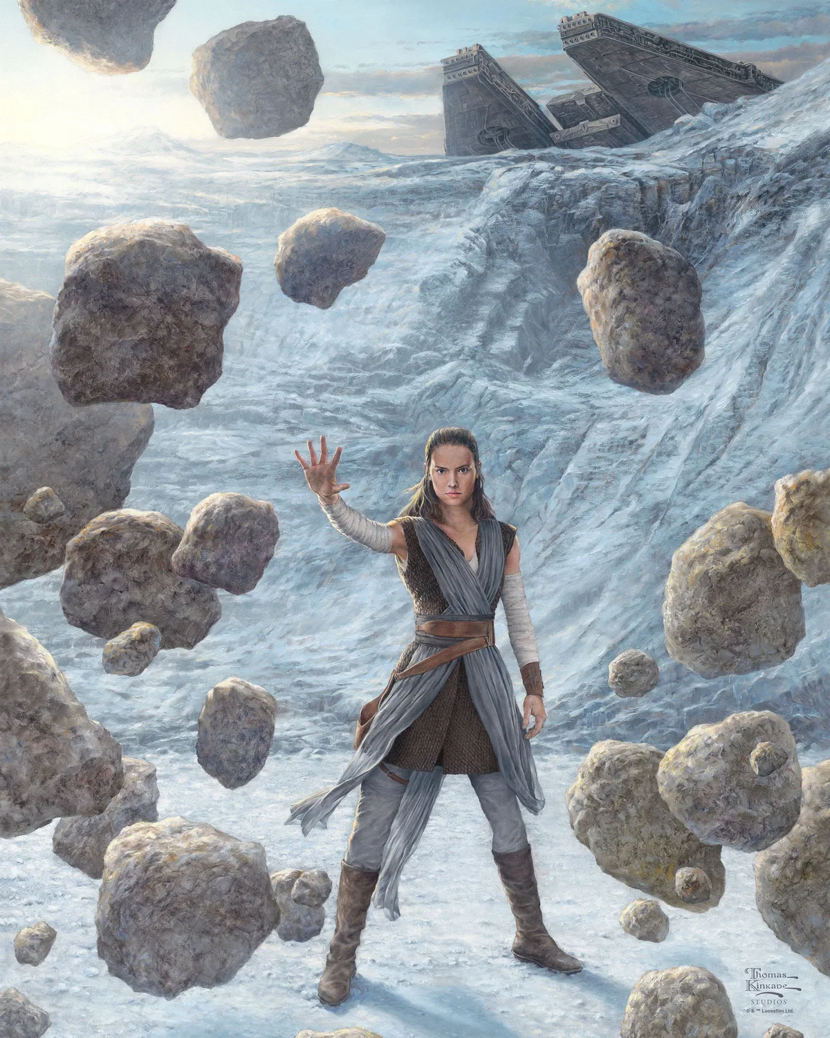 Rey™ of Hope Wall Art by Thomas Kinkade Studios Gallery Wrap by Thomas Kinkade Studios — Giclee On Canvas