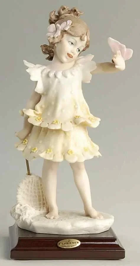 Butterfly Encounter by Giuseppe Armani — Sculpture