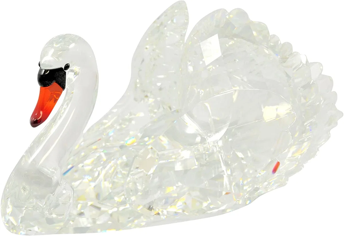 Graceful Swan by Swarovski Crystal — Crystal