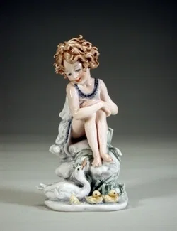 The Pretty Duckling by Giuseppe Armani — Sculpture