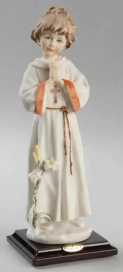 First Communion - Boy by Giuseppe Armani — Sculpture
